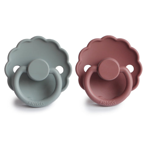 FRIGG Daisy Silicone Baby Pacifier | 2-Pack